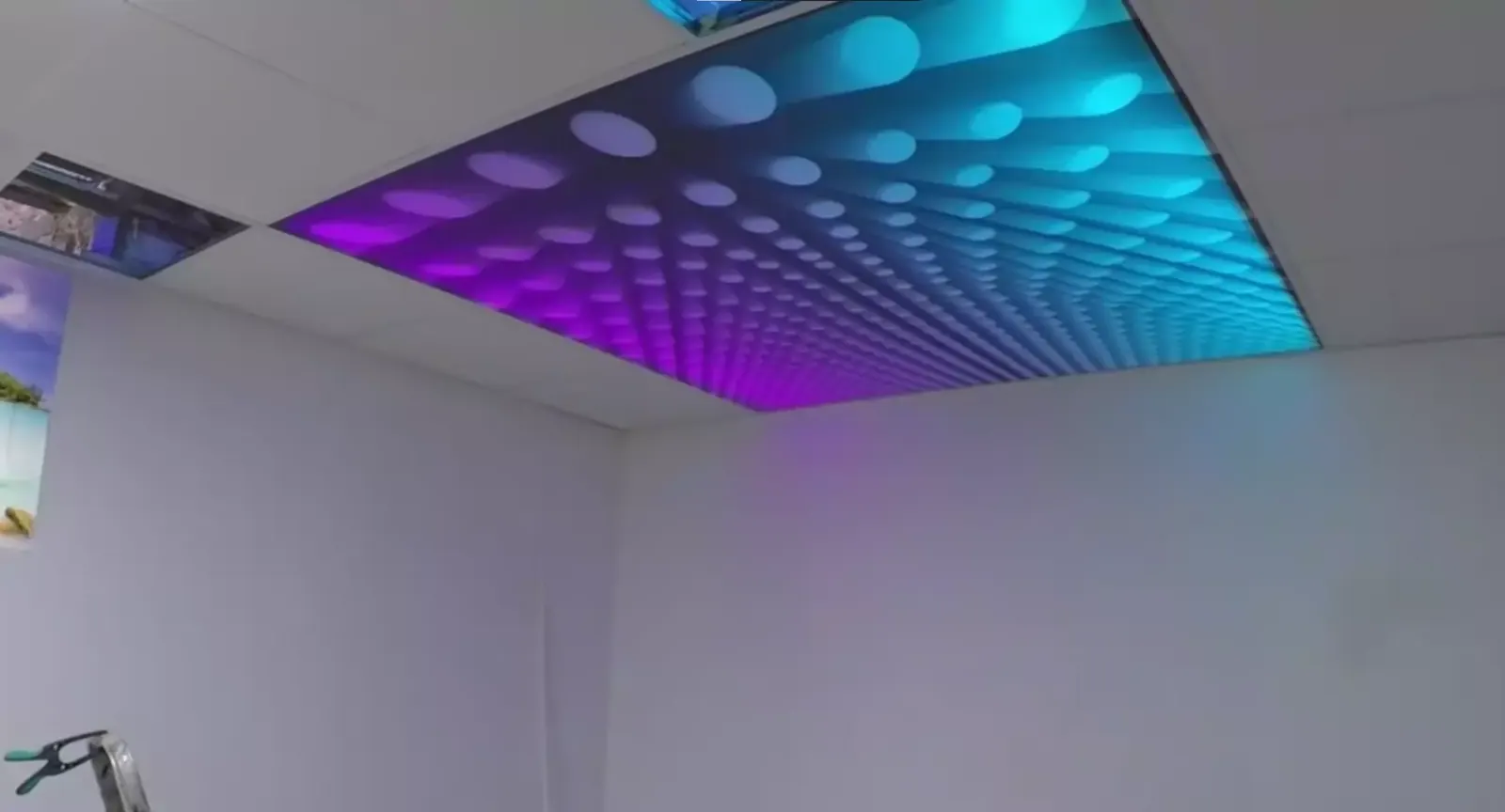3D натяжной потолок для офиса — Мытищи, Академика Каргина, 38 к1, фото 3